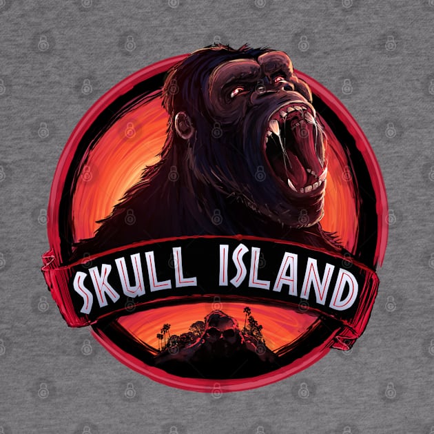 Skull Island by NihatGokcenArt